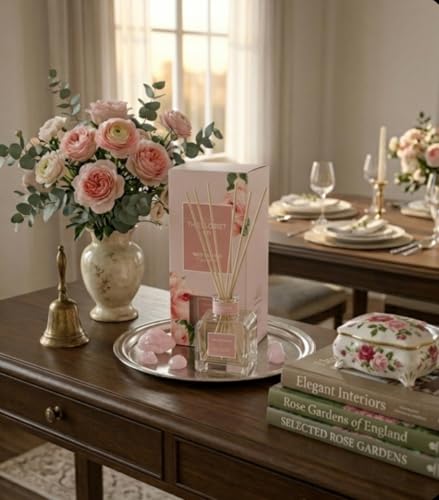 Difusor de varillas Jass The Florist English Rose 3.4oz miniatura 4