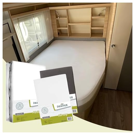 Dexitex - Spannbettlaken Wohnmobil - Französische Bettwäsche - für Wohnwagen Bett - Oeko-TEX - 100% Baumwolle, 1 Stück - Rechts - Antrazith 3 Dexitex - Spannbettlaken Wohnmobil 3 teilig - 2 Spannbettlaken (1 Weiß + 1 Antrazith) + 1 Molton mit Ecke rechts (130-160 cm x 200cm)- Französische Betten - für Wohnmobil Bett - Oeko-TEX - 100% Baumw