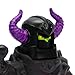 Heroes of Goo Jit Zu Stretch Strikers, Ultra Rare Stretchy Black Knight Orbitox, Battle Damage, Stretches 3 Times Its Size