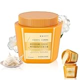 VOYOCUGE Amino Acid Essence Luxury Nourishing Hair Protein Cream, Bird's Nest Amino Acid Hair Treatment, Amino Acid Essence Hair Protein Cream, for Dry Damaged Hair(500ML)