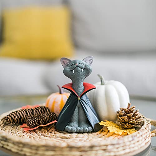 JFSM-INC-Halloween-Decorative-Whimsical-Grey-Cat-Vampire-Figurine-Cat-Home-Office-Decoration-Happy-Cat-Collection-Gifts-for-Cat-Lovers-Cat-Lover-Gifts-for-Women-Cat-Lover-Gifts-for-Men JFSM INC Halloween Decorative Whimsical Grey Cat Vampire Figurine Cat Home Office Decoration Happy Cat Collection Gifts for Cat Lovers Cat Lover Gifts for Women Cat Lover Gifts for Men
