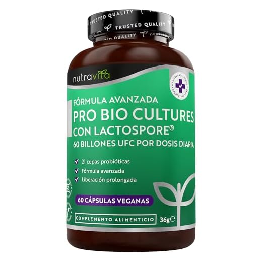 Probióticos Alta Resistencia - 60 Cápsulas - Suplemento de Enzimas Digestivas - Cápsulas Veganas - Nutravita