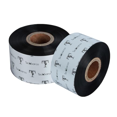Cinta transferencia térmica cera resina 40mm 450m compatible con Zebra 1 pulgada