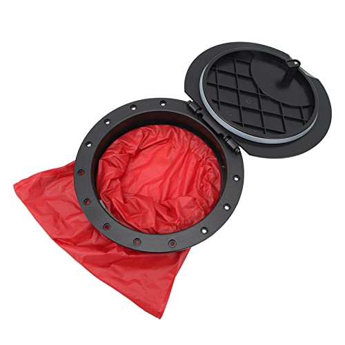 Lybunair Kayak Accessories Black Deck Plate Kit with Bag for Fishing Kayak and Boating