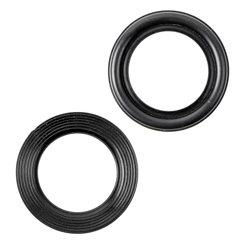 Profildichtung für Ablaufventil, 2 Stück, Ø 67 x 43 x 7 mm, für 1 1/2 Zoll Spülbecken Garnituren, Spültisch Ventilunterteil Ersatz Dichtung, Dichtungssatz Küchenarmatur, Dichtring Installationssystem