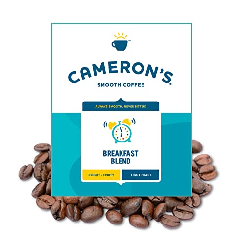 Cameron's Coffee Breakfast Blend Whole Bean Coffee, Light Roast, 100% Arabica, Bulk, 4-Pound Bag, (Pack Of 1) #TOP6