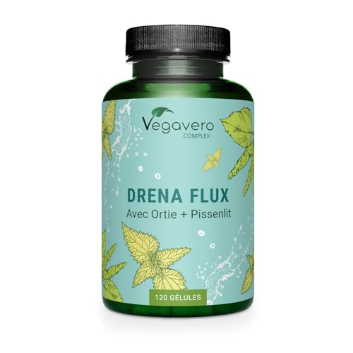 Draineur & Detox Vegavero 120 gélules aux extraits d'ortie et de bouleau