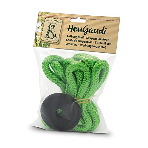 Mühldorfer HeuGaudi Aufhängseil - Zur freischswingenden Aufhängung MD Heugaudi - Länge ca. 146 cm - Exklusive Heugaudi