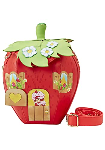 Loungefly Strawberry Shortcake Strawberry House Crossbody Bag2