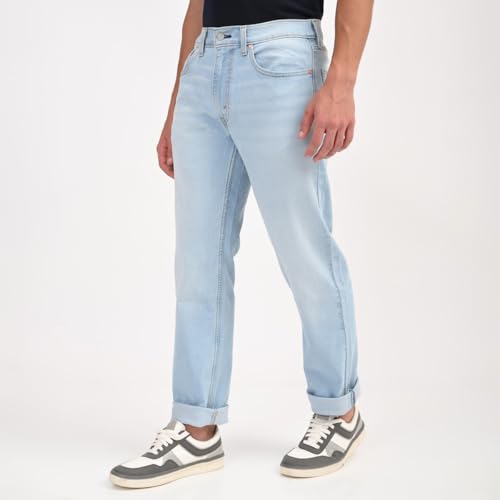 Image of Levi's Men's 505 Straight Fit Mid Rise Jeans