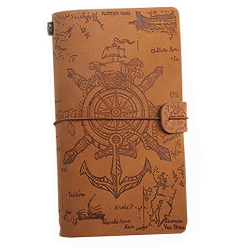 Carnet de notes en cuir rechargeable, une idée cadeau vintage pour homme et femme