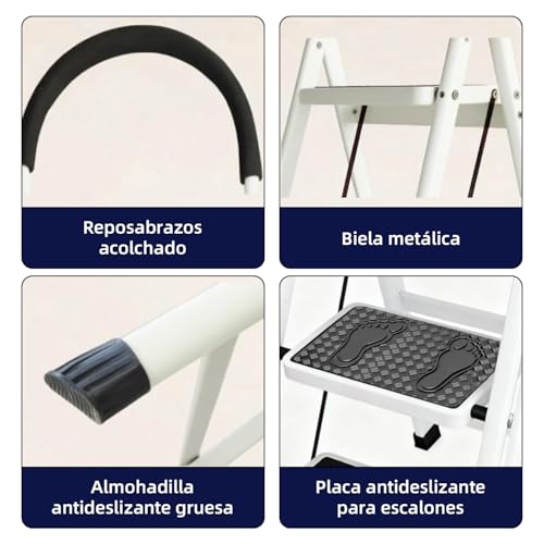 Escalera cuprum de 3 peldaños 20 Imagen adicional