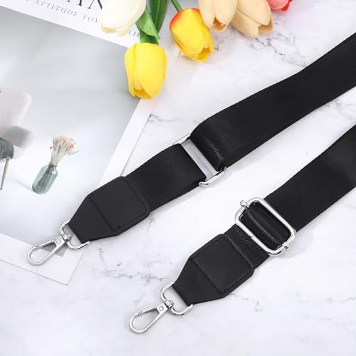Image of Purse Straps Replacement Crossbody 1.5 inch Wide Purse Strap Shoulder Straps for Bags Handbags Sports Canvas Camera Bag