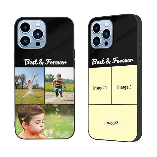 Coque photo pour iPhone 15 14 13 Pro Max personnalisable silicone transparent