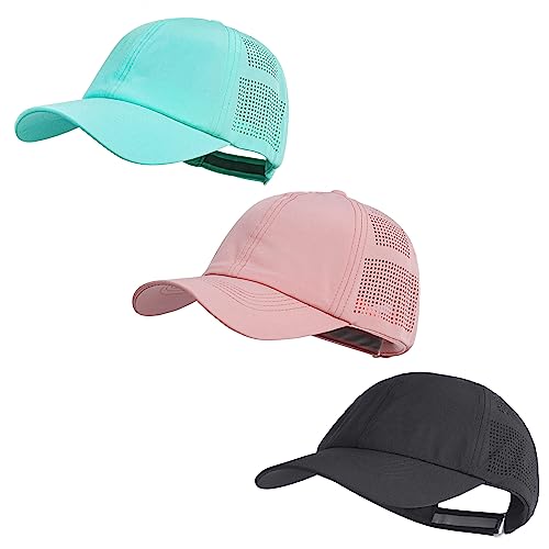 Image of HH HOFNEN Women Quick Drying Baseball Cap Sun Hat Unstructured Golf Hat