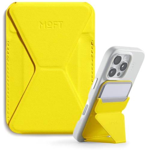 MOFT Magnetic Wallet Stand for iPhone - MagSafe Neon