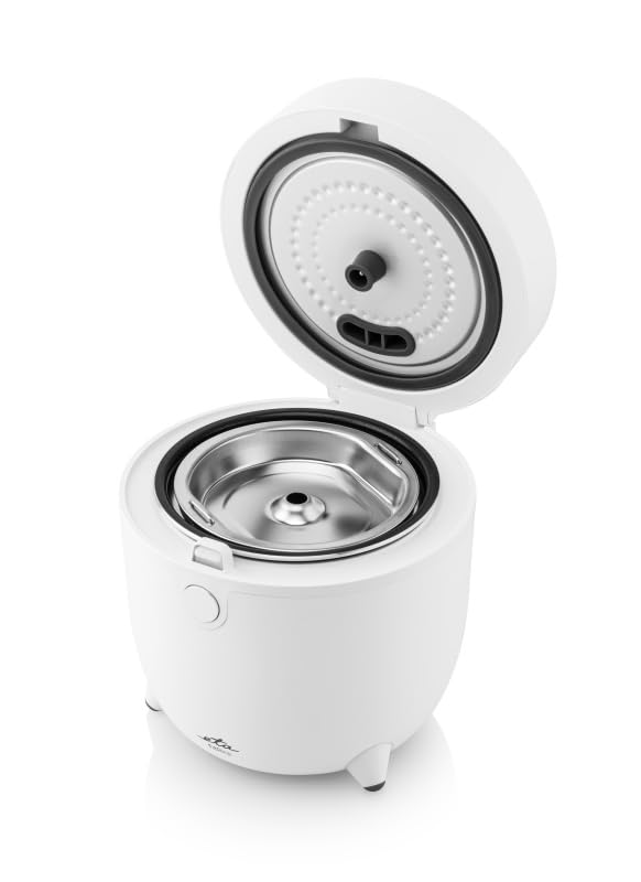 ETA Low Suger Cuociriso FitRice I 500 W I Volume contenitore 1,6 l I 5 programmi automatici + speciale programma a basso zucchero con fino al 40% in meno di carboidrati I per diabetici e figura