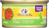 Wellness Turkey Formula Cat Food 6 cans-3oz Each
