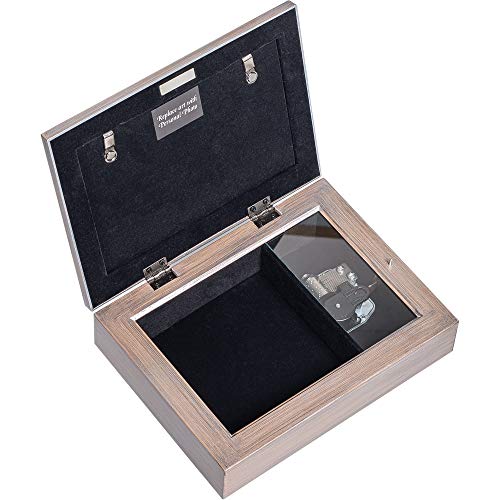 Caja de recuerdo de 25 aniversario para proteger tus joyas con música inolvidable 5