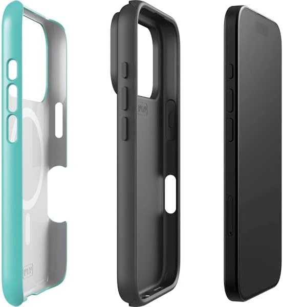 Skinit Impact Phone Case Compatible with iPhone 17 Pro Magsafe - Turquoise Design