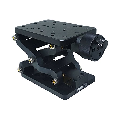 Pt-sd408/408s manuel précis Lift Scène, 60 mm de voyage & # Xff0 C ; l'Axe Z manuel Lab Jack, ascenseur, optique coulissant Lift, PT-SD408, 1