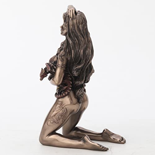 Estatua artística Daenerys Targaryen Bronce 7.12 pulg miniatura 4
