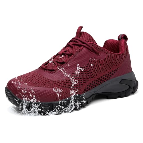 Image of LEDINEY Hiking Shoes Women Waterproof Lightweight for Trail Trekking Camping Outdoor