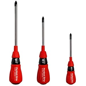 +1 +2 +3 JIS Screwdrivers | Made in Japan (Perfect Grip)