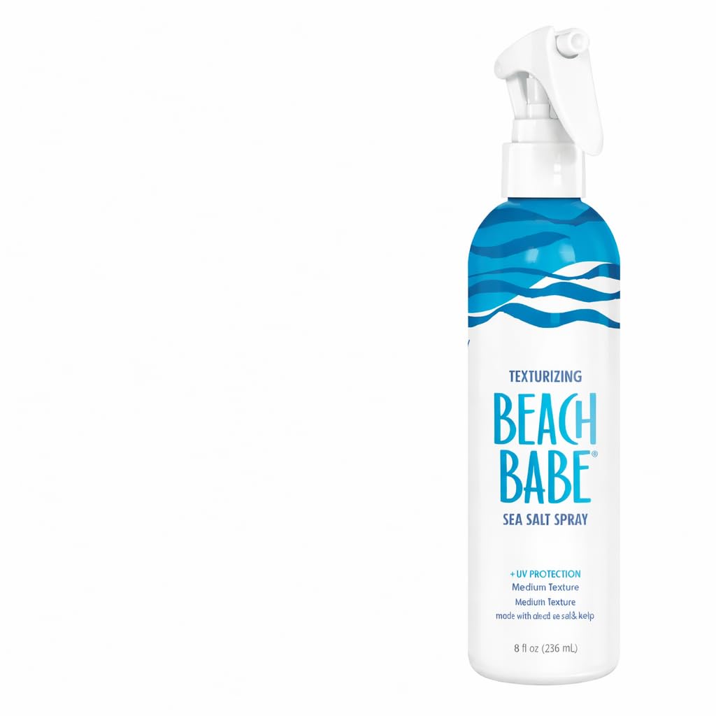 Texturizing Sea Salt Hair Spray for Natural Beach-Inspired Waves Lightweight Styling Mist for Volume Definition Hold 8 fl