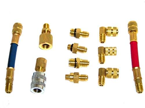 Set de Adaptadores de Manifold 11 Piezas para A/C miniatura 1