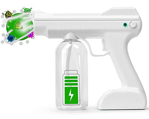 Sanitizer Spray Machine, Portable Cordless Charging ULV Electric Steam Sprayer, UV Blu-ray ULV Sprayer for Disinfecting, Nano Sterilization Atomizer (800ML) Suitable for Home, Office, Hotel, Travel