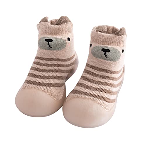 Baby Girl Shoes,Baby Girl Shoes Sock Shoes Anti-Slip Fuzzy Slipper Soft Indoor Work Shoes 0-4 Years