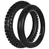 Front 70/100-19 Tire + Tube Complete Set for Off Road Dirt Pit Bike Motocross Enduro USA STOCK
