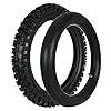 Front Rear Wheel Tire and Tube Set 70/100-19 FrontTire & 90/100-16 Rear Tire for 50cc-150cc Off Road Dirt Pit Bike Motocross TTR125 CRF150 DRZ125 XR100 KX100