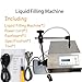 INTBUYING Liquid Filling Machine 3.2L/min Large Flow Liquid Filler with Digital-control System 2ml-3500ml Filling volume Filling Machine for Cosmetics,shampoo,oil
