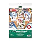 Katy Sue Kit de fabrication de cartes pop up pour adultes avec nains de Noël - 12 cartes ...