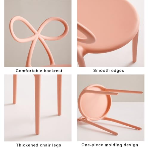 Chaise d'appoint de cuisine sans assemblage blanche lot de 2 chaises de patio - 8