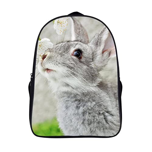 Sac à dos enfants lapin 3D idéal pour l'école et les sorties de week-end