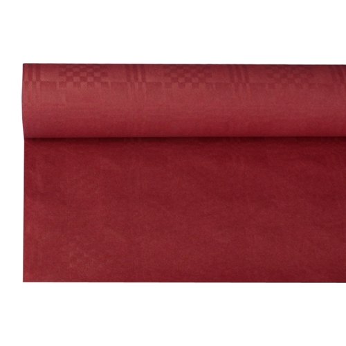Papstar: Tischtuchrolle 8mx1,2m Bordeaux