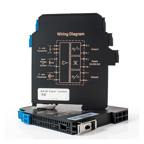 Aislador de señal analógica ultrafino con doble salida de 0-5V 2