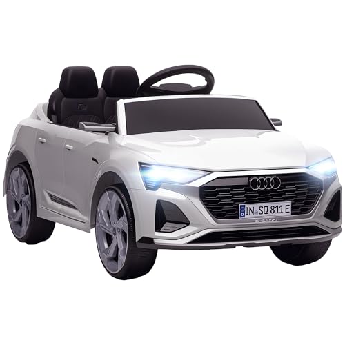 AIYAPLAY Kinder Elektroauto 12V Audi Q8 Kinderauto mit 2,4G Fernbedienung,...