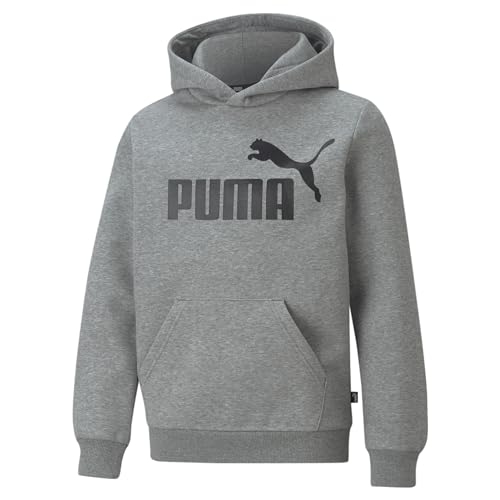 PUMA Herren Big Logo Hoodie Fl B Sweatshirt, Peacoat, 152 EU