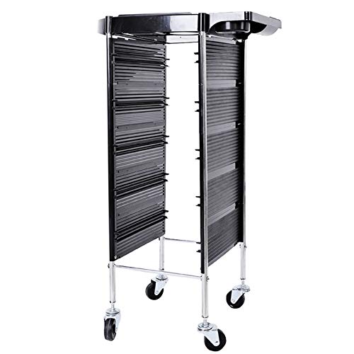 Carro para instrumentos de peluquería Hidyliu ajustable con 5 cajones de ABS 2