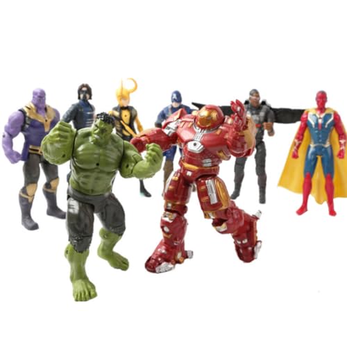 Yuanpulalala SUPERHERO Action Figures Toys Characters Perfect For Themed Parties For Kids Ages 3 And Up  thumb #2
