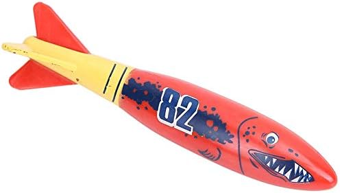 Naroote Zabawki do pływania dla dzieci, 4 szt. podwodna rakieta torpedo rzucenia pływanie nurkowanie gra letnia zabawka