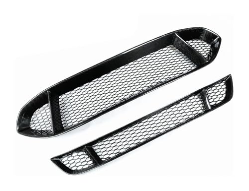 Grille pare-choc avant centrale pour Mondeo et Fusion 2013-2016 en nid d'abeille noir