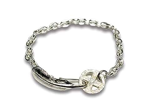 特注FIRST ARROWS XSフェザー付　ブレスレット　 Mサイズ　20cm Amazon | [FIRST ARROW's/ファーストアローズ] Small Feather