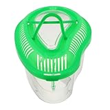 JOINPAYA Aquarium de Voyage en Plastique Vert Petit Format 21X15X12 CM...