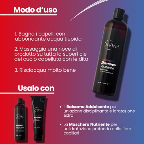 Divina Blk - Shampoo Idratante 400 ml female - 5