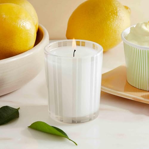 Image of NEST New York Scented Votive Candle, Amalfi Lemon & Mint - 2 oz - Up to 28-Hour Burn Time - Reusable Glass Vessel